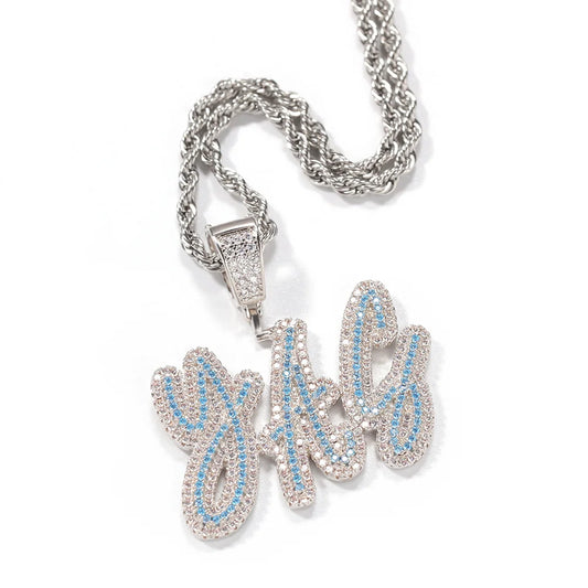 Icey Blu Name Necklace