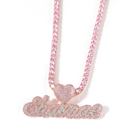 Glam Heart Custom Necklace